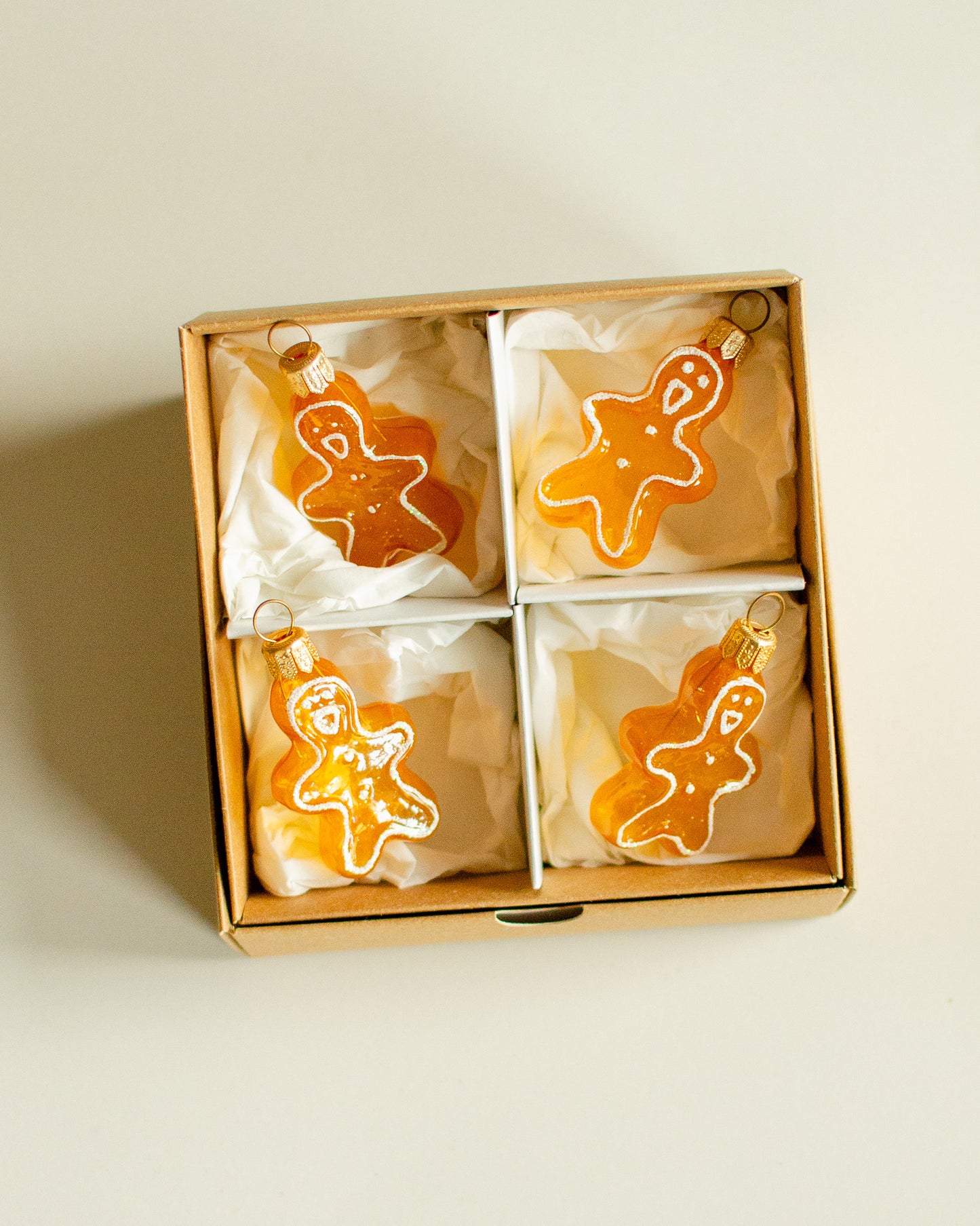 Gingerbread Ornament set of 4