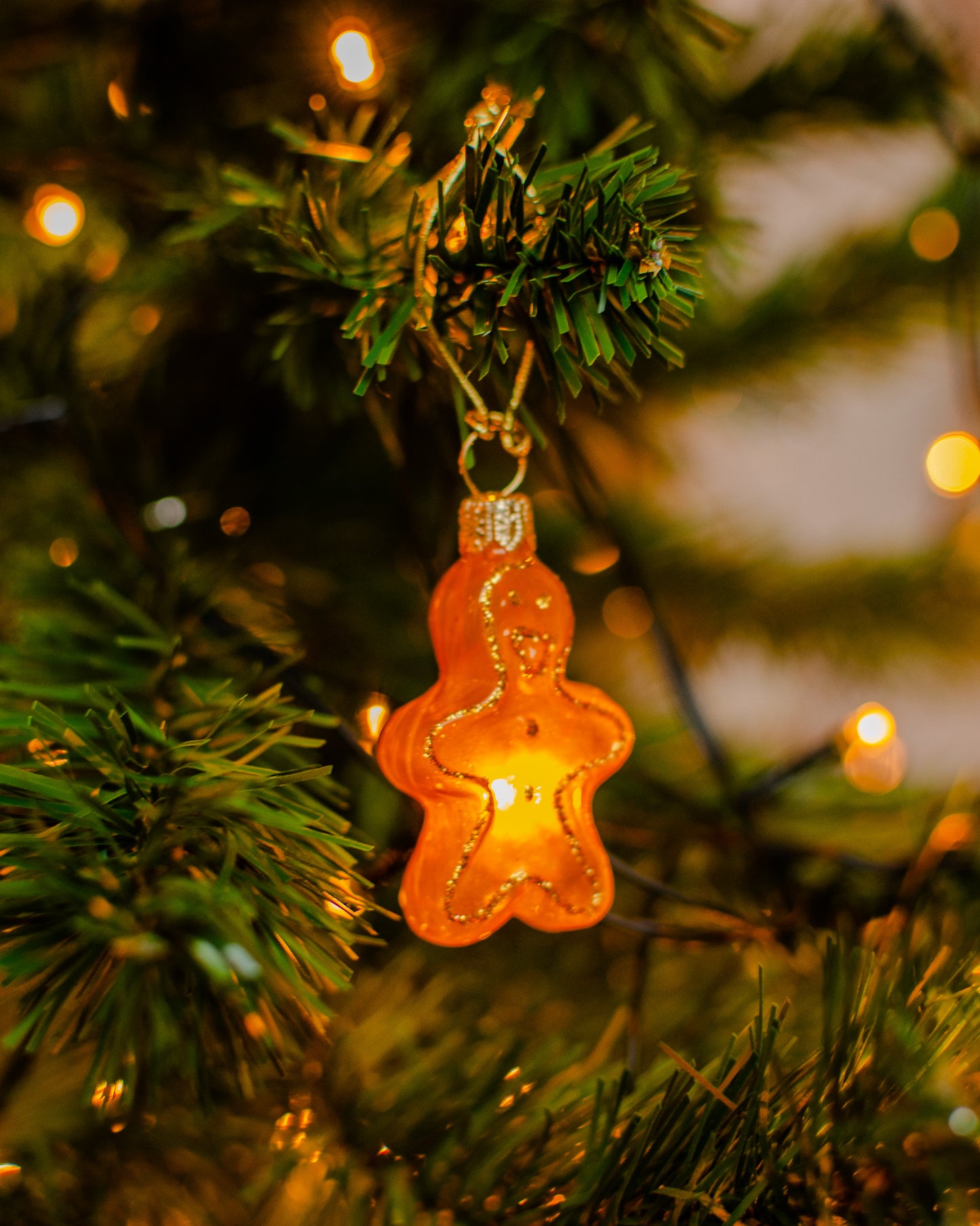 Gingerbread Ornament set of 4