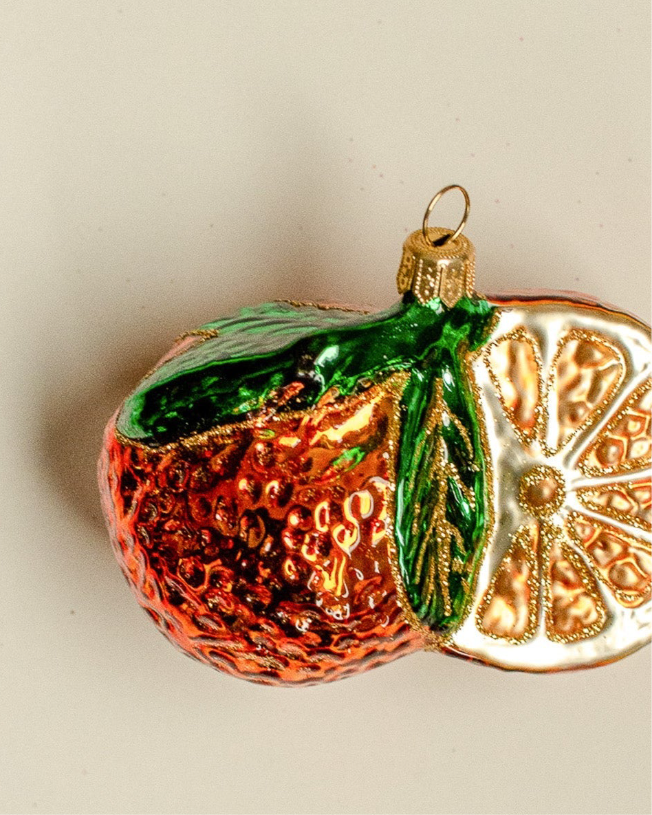 Orange Ornament
