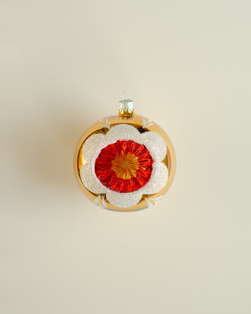 Christmas Ball Rosette Large Set of 4