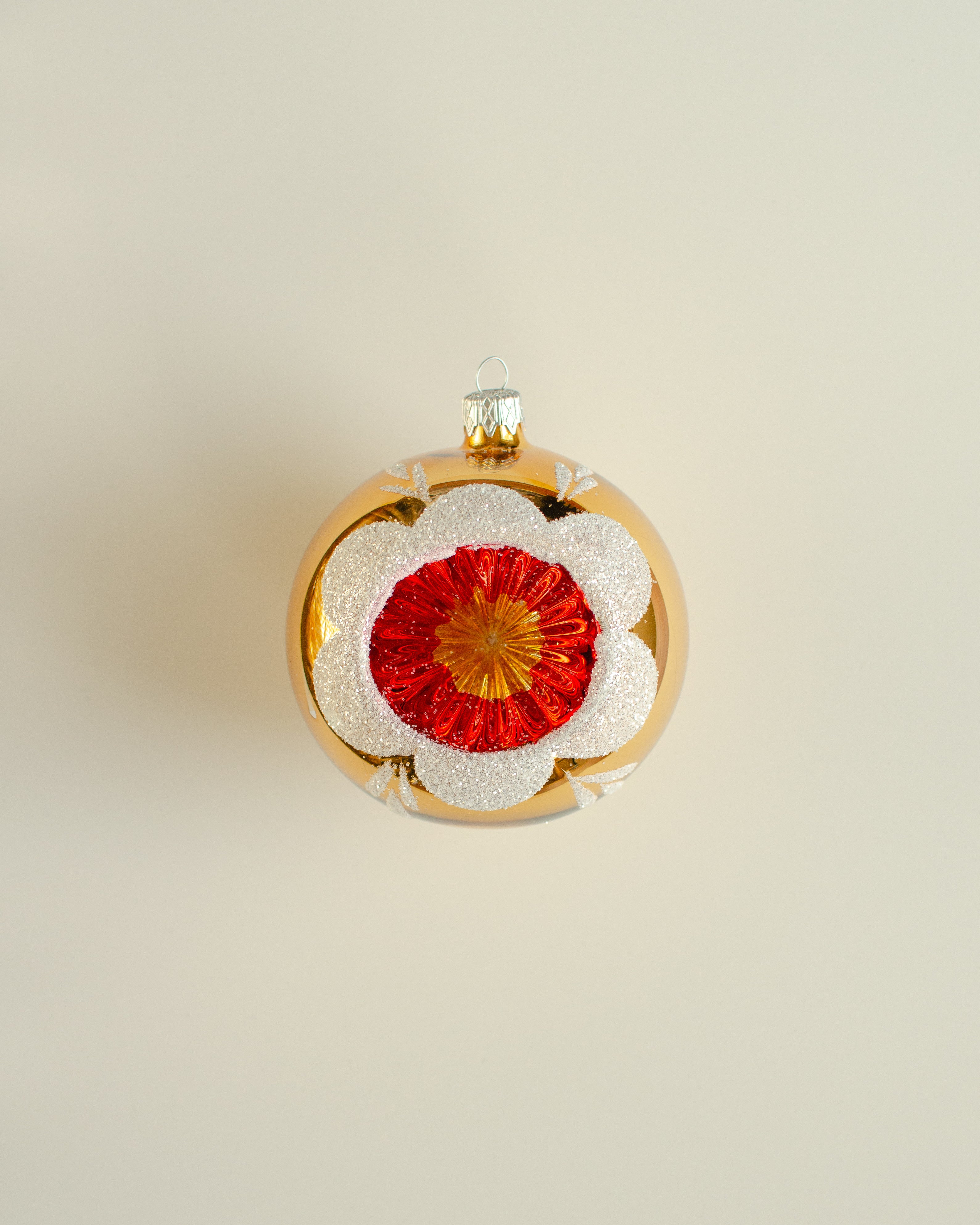 Christmas Ball Rosette Large Set of 4