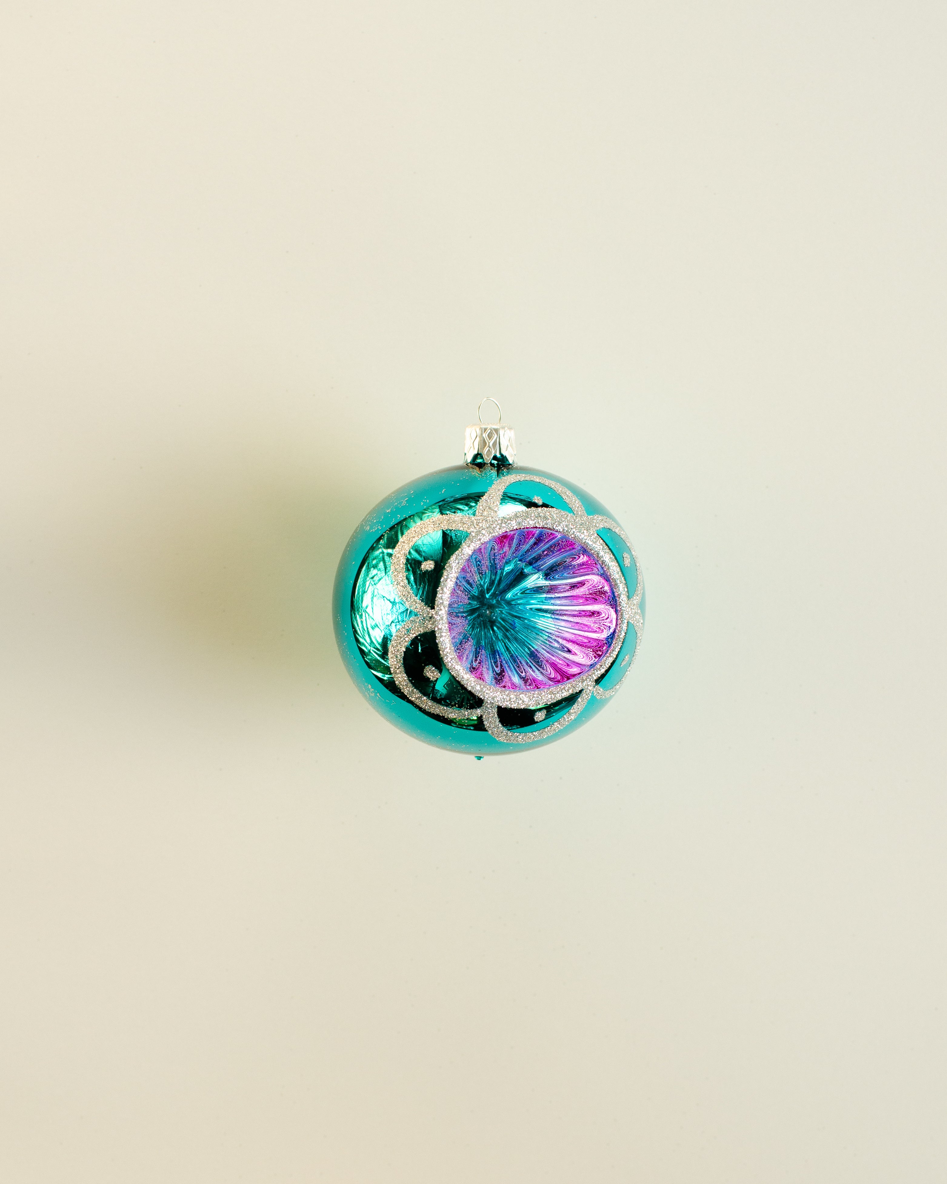 Christmas Ball Rosette Medium Set of 6