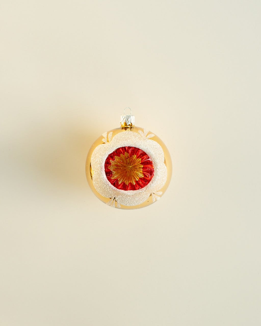 Christmas Ball Rosette Medium Set of 6