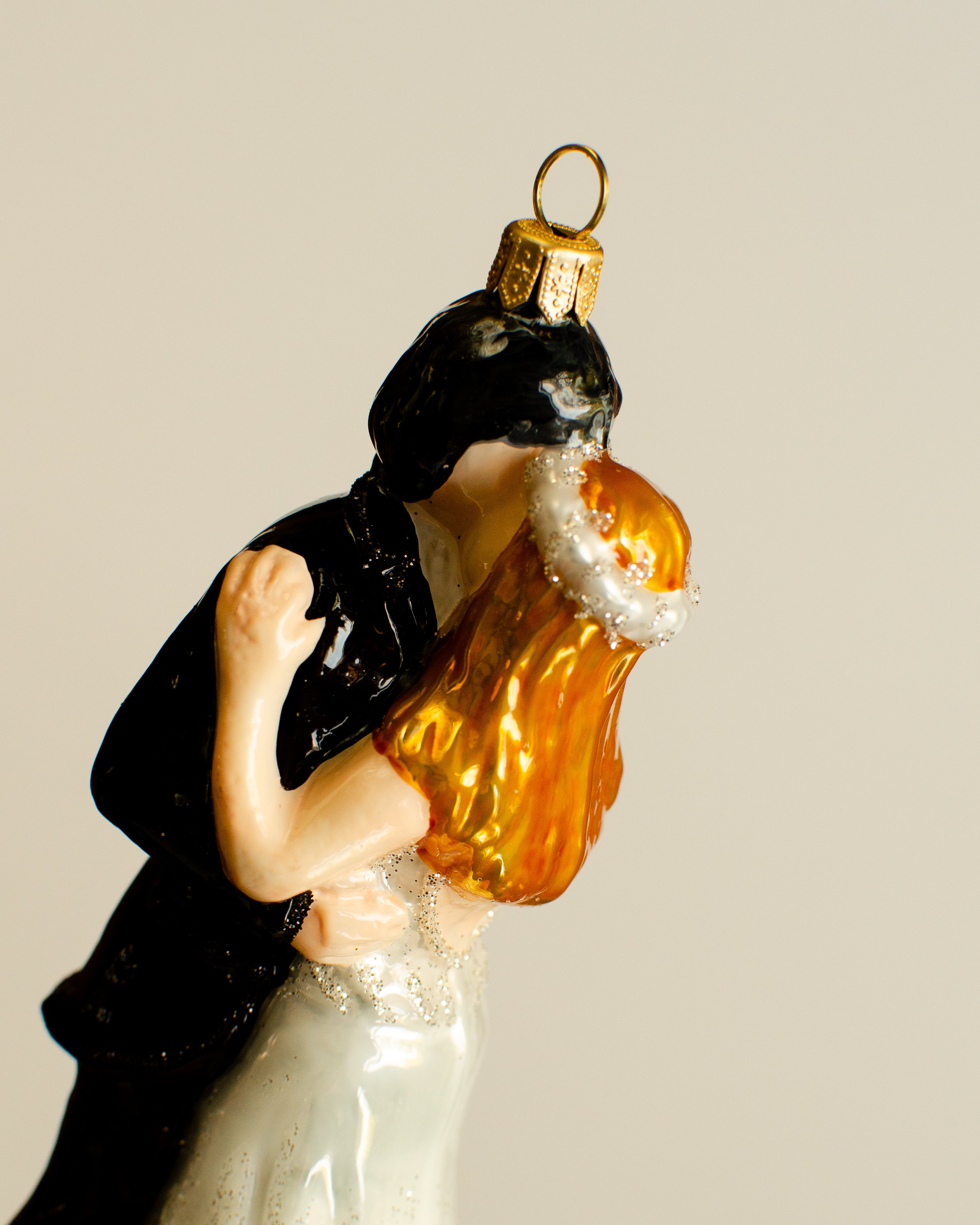 Wedding couple ornament large