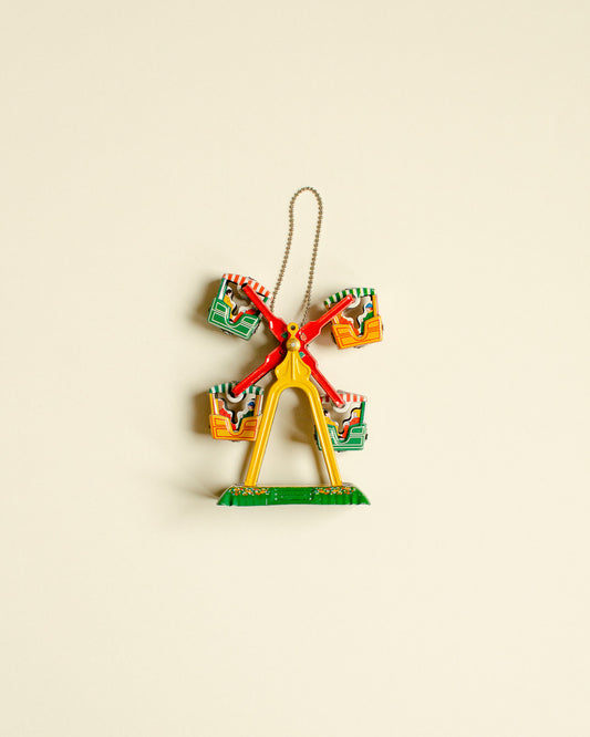 Go Around Carousel Tin Ornament