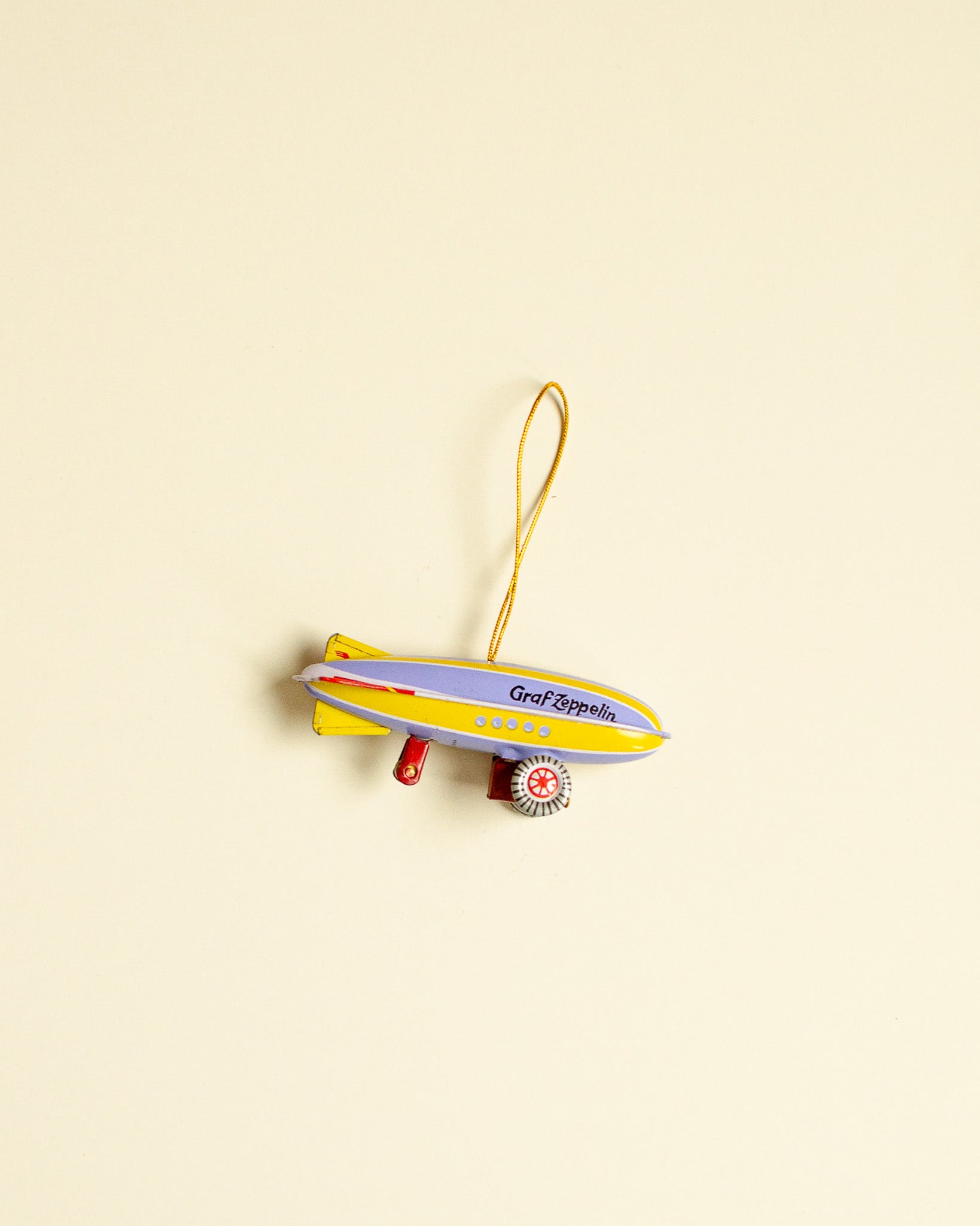Zeplin Tin Ornament