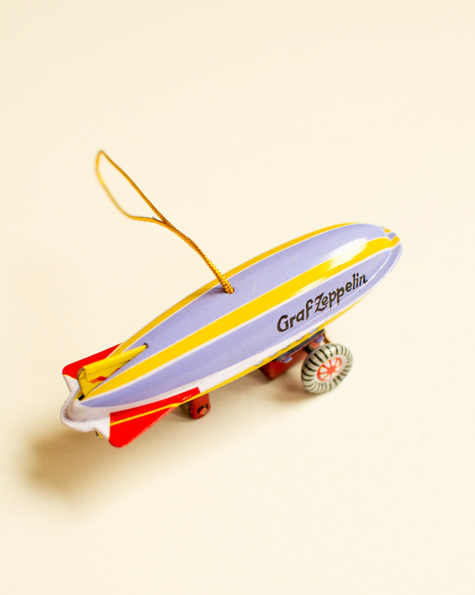 Zeplin Tin Ornament