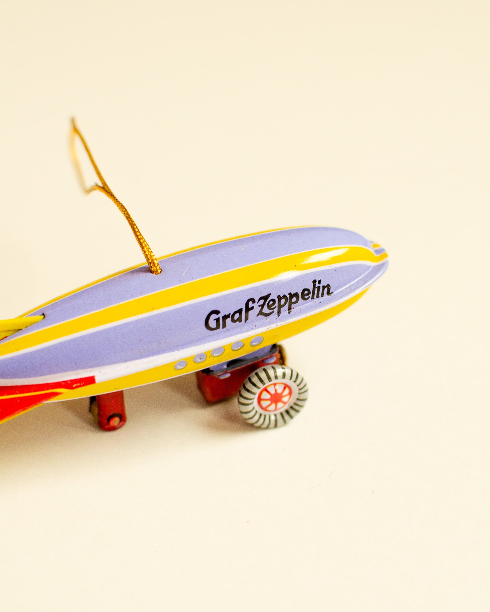 Zeplin Tin Ornament