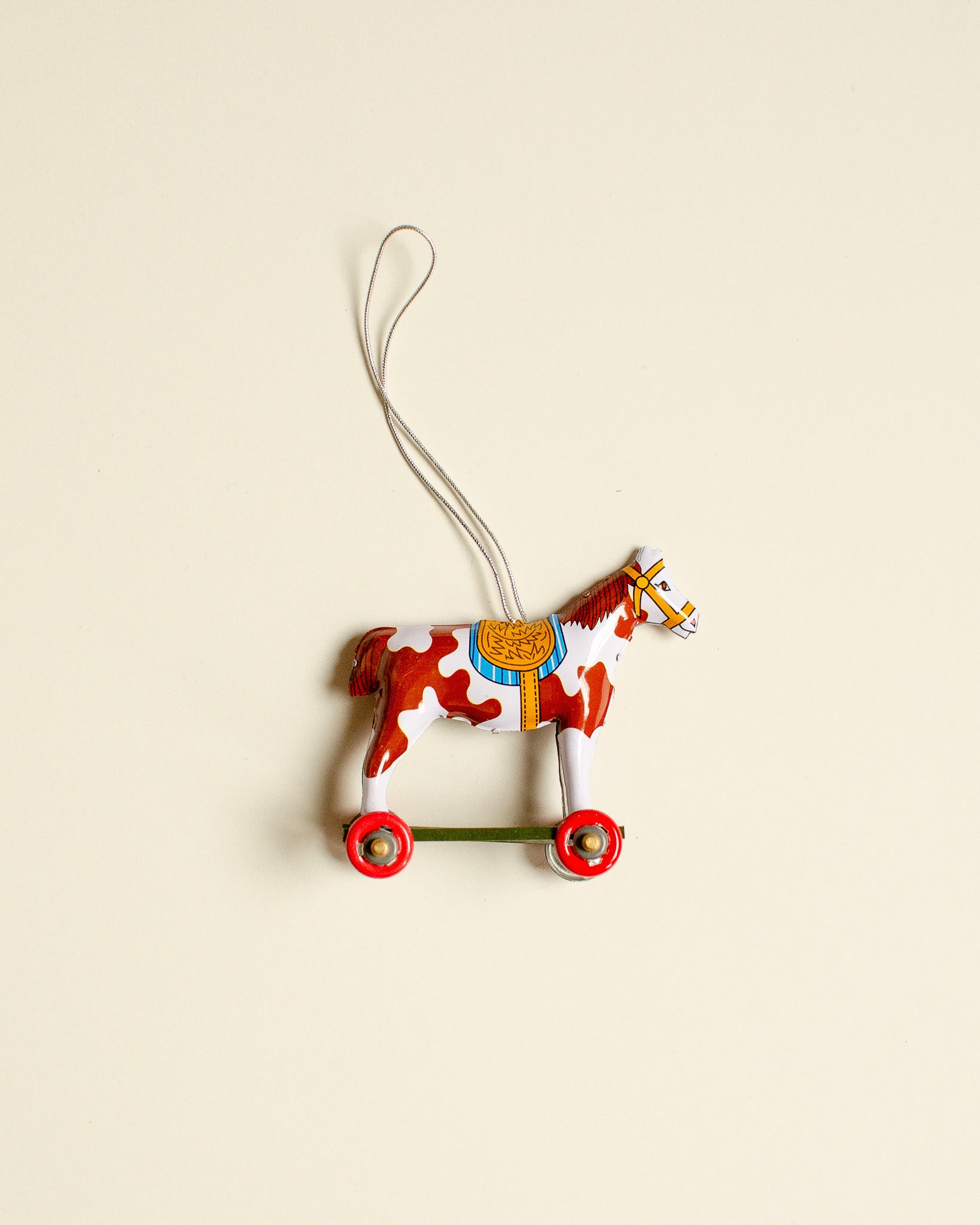 Horse Tin Ornament