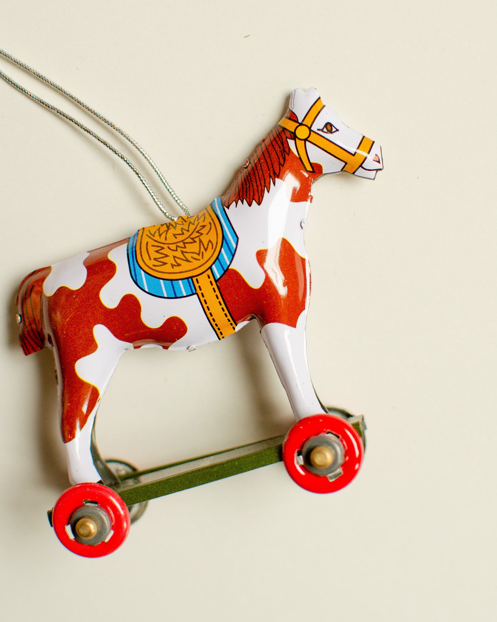 Horse Tin Ornament