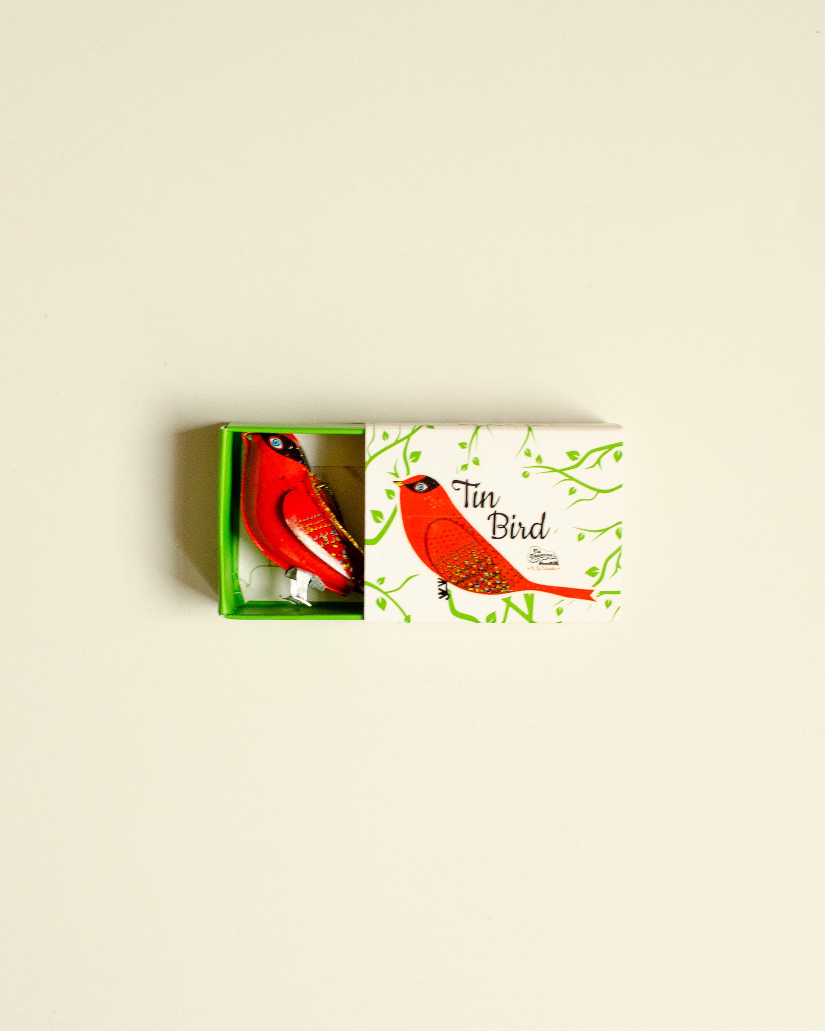 Tin Bird Red
