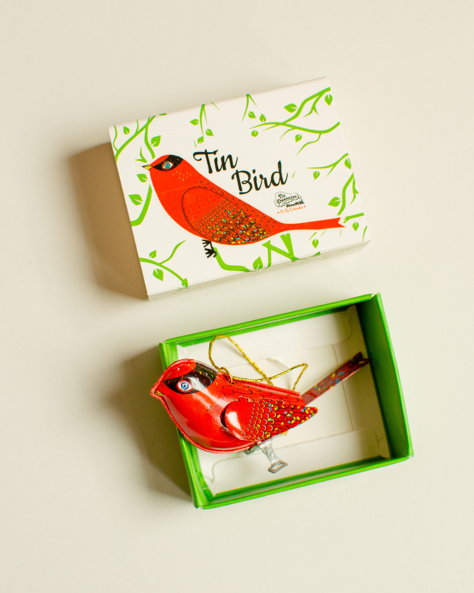 Tin Bird Red