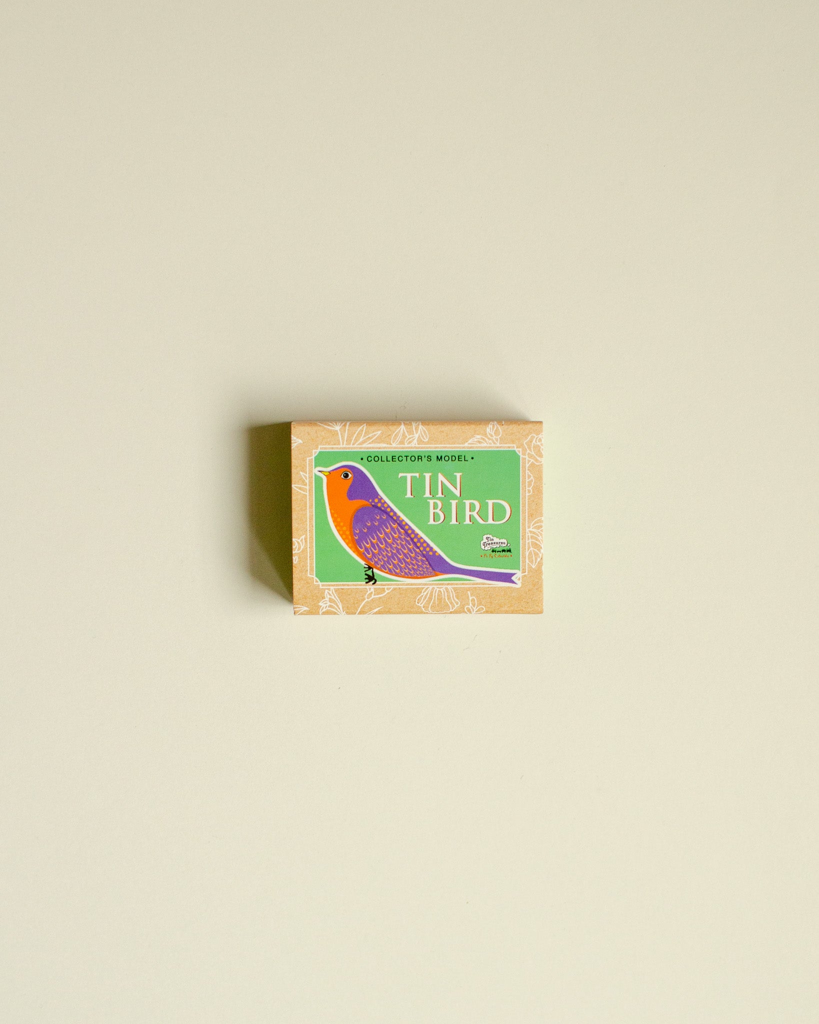 Tin Bird Orange-Purple