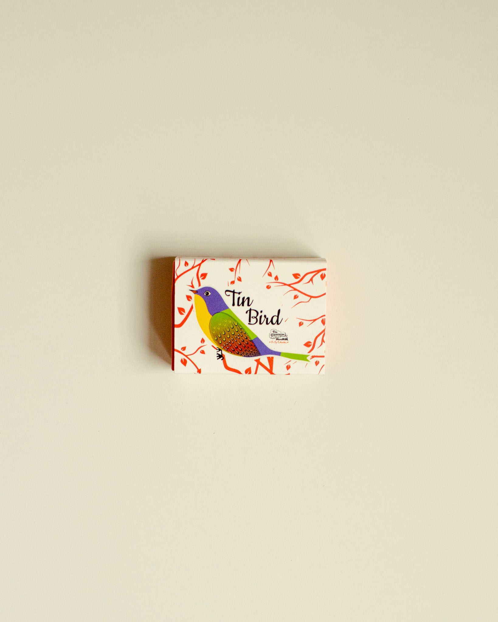 Tin Bird Yellow-Purple-Green