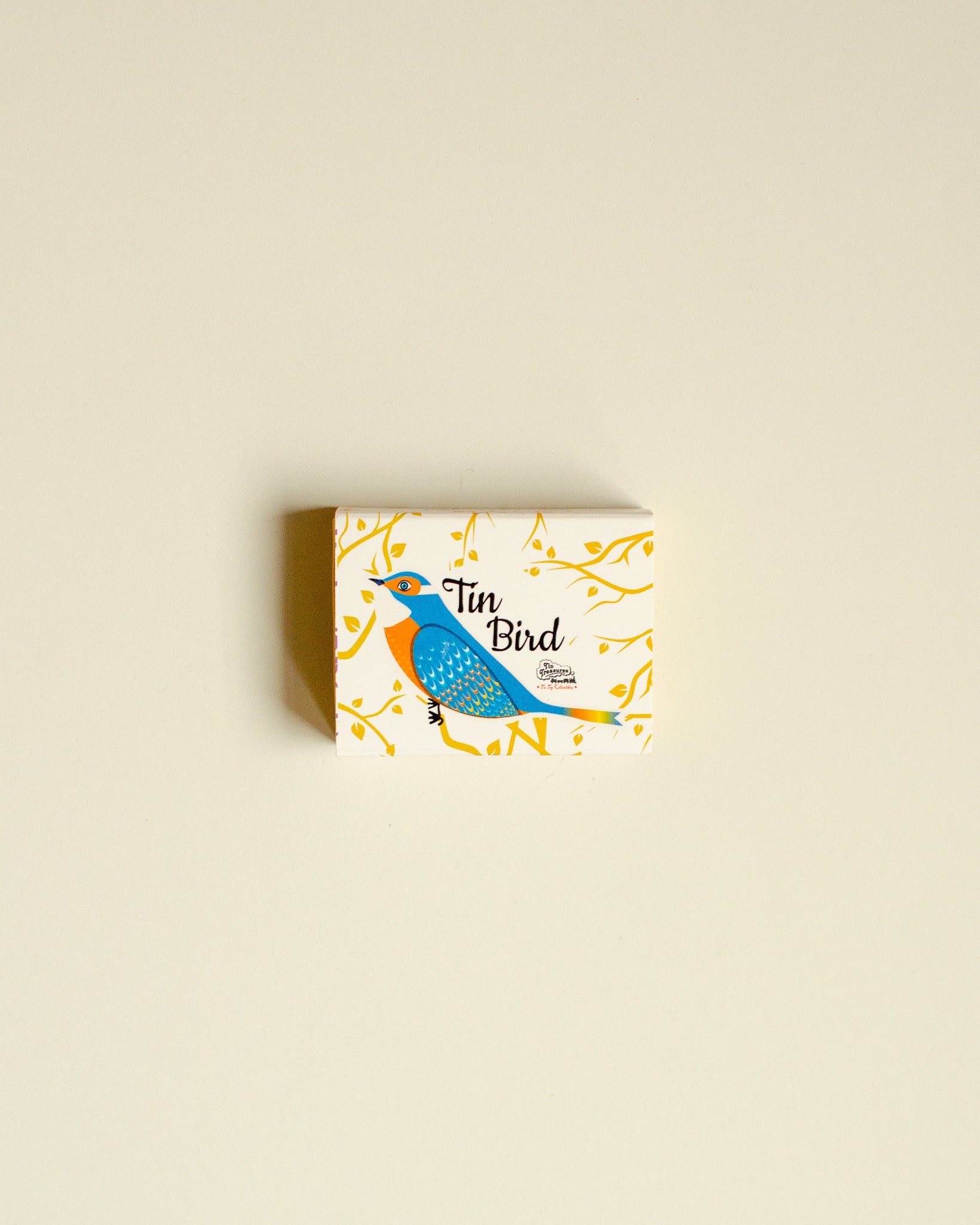 Tin Bird Blue-Orange