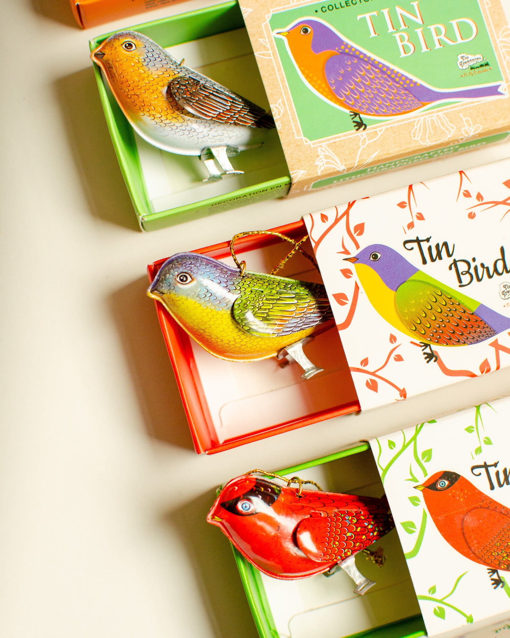 Tin Birds Set of all 6
