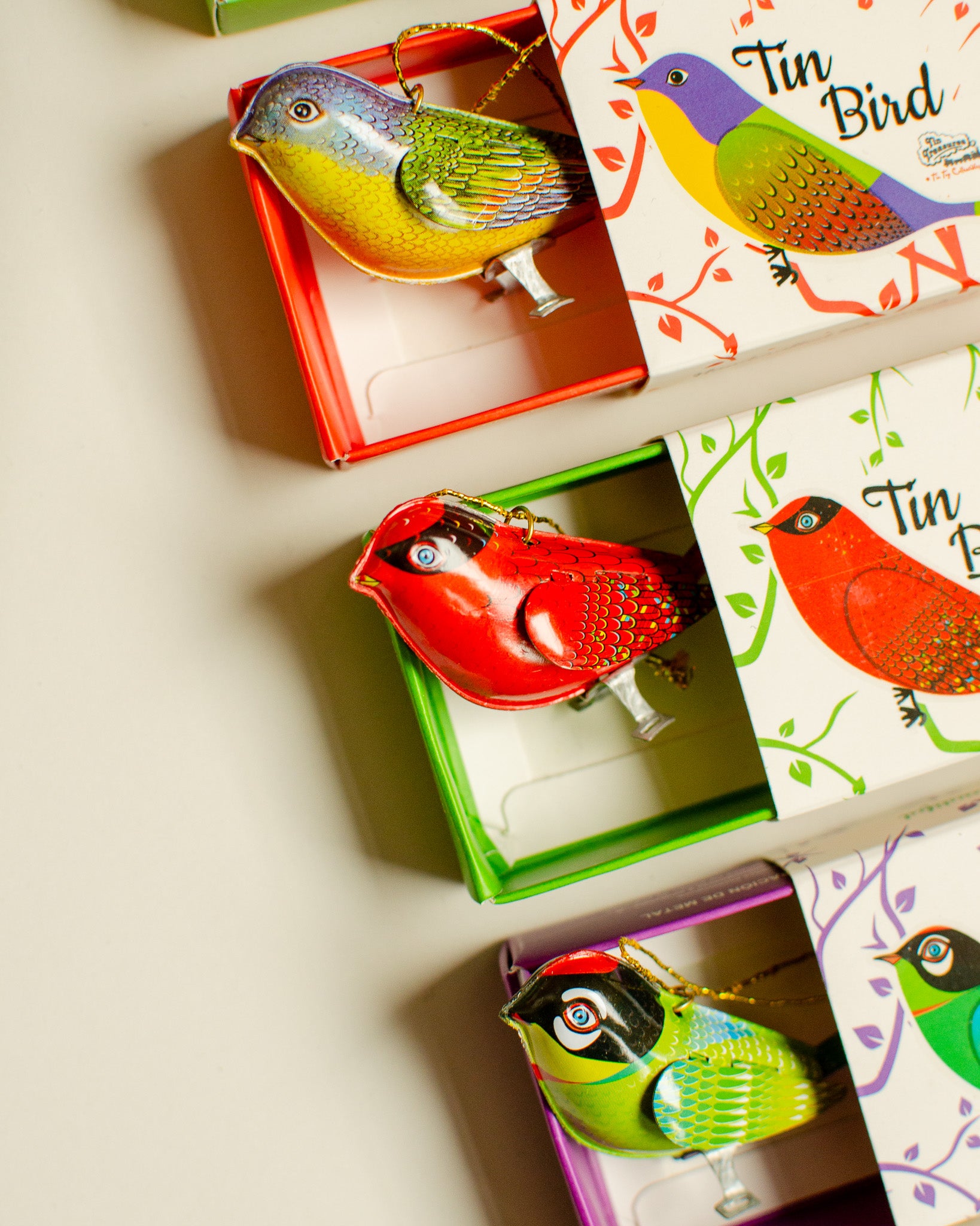 Tin Birds Set of all 6