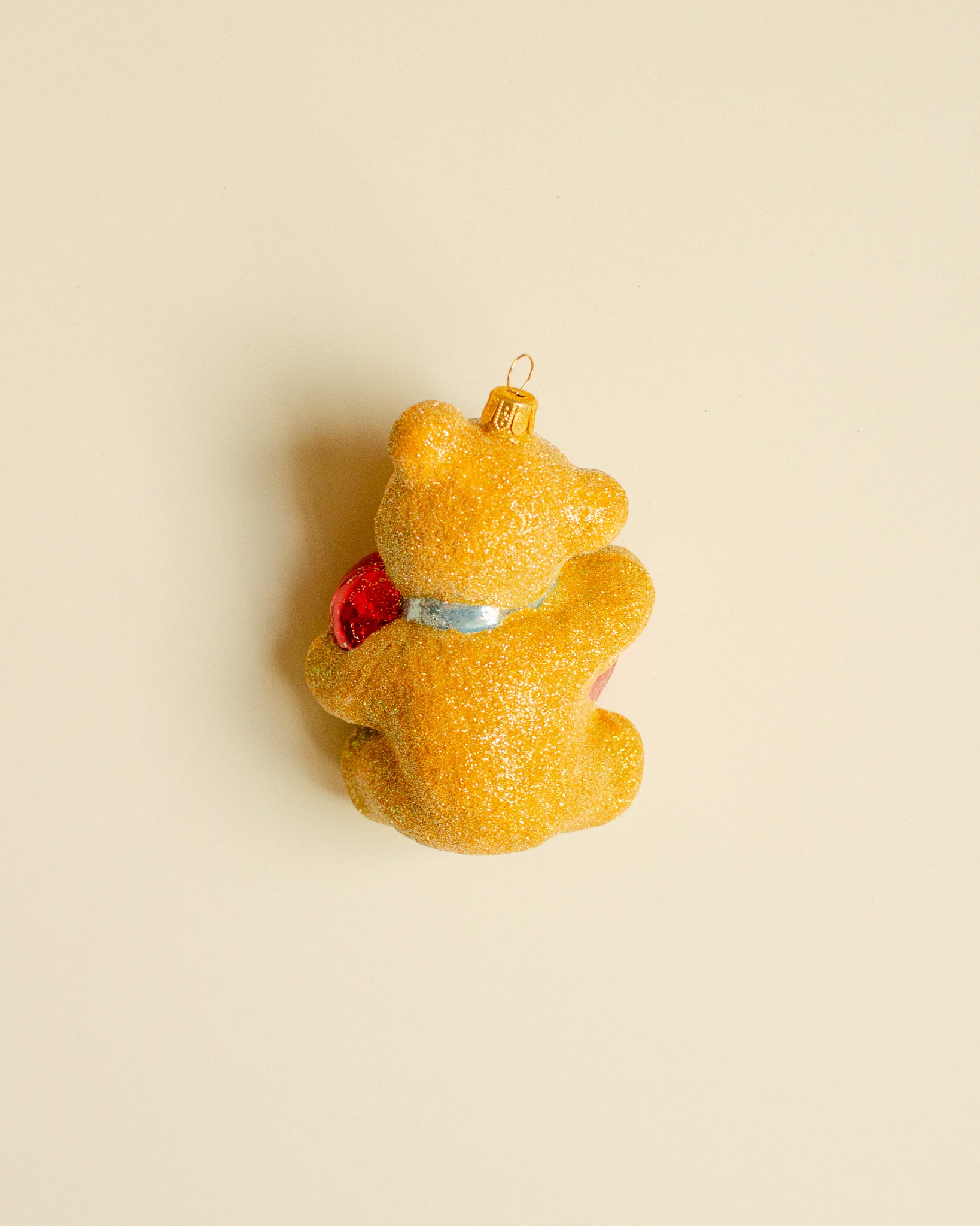 Teddy Bear With Heart Ornament