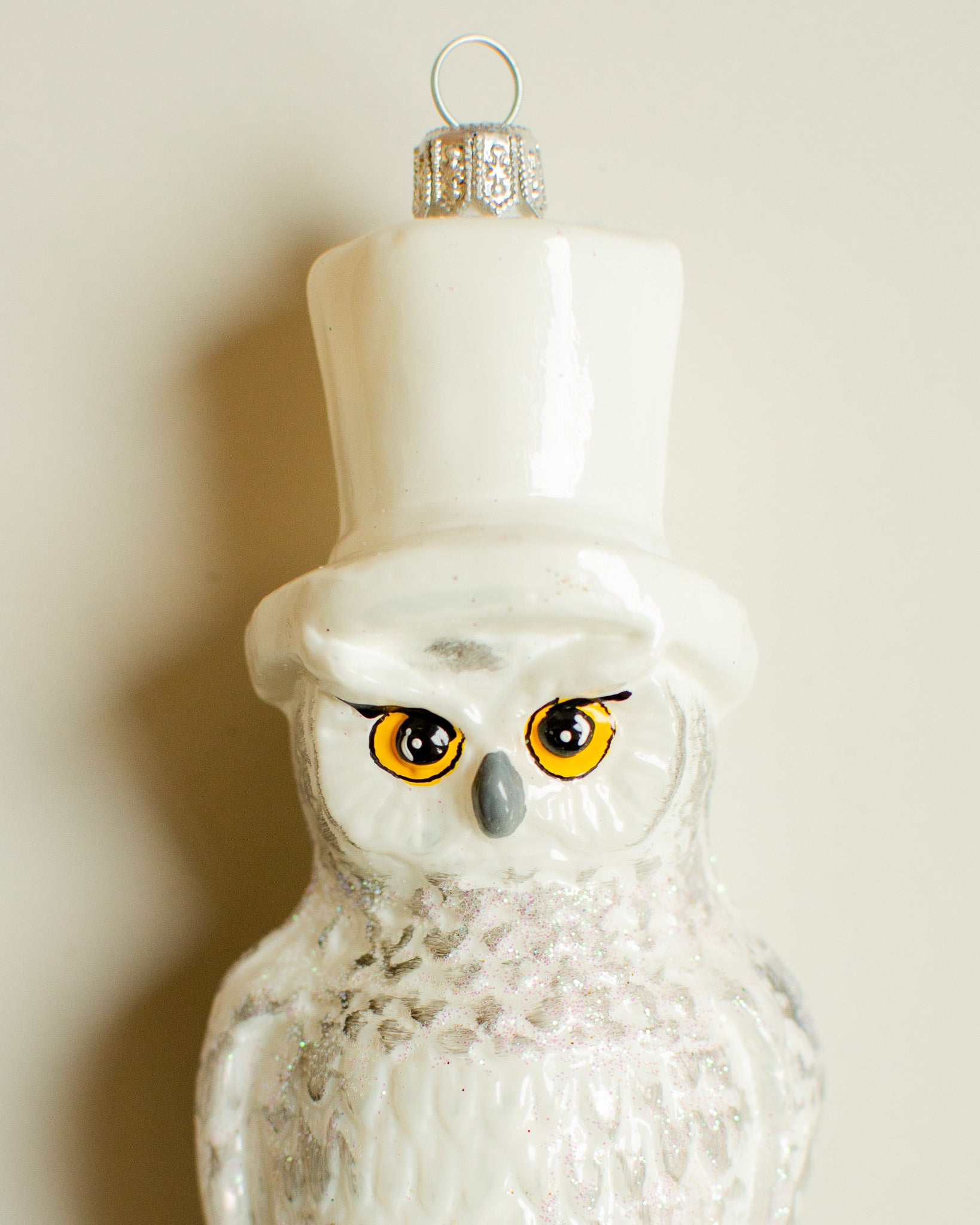 Owl with Hat Ornament