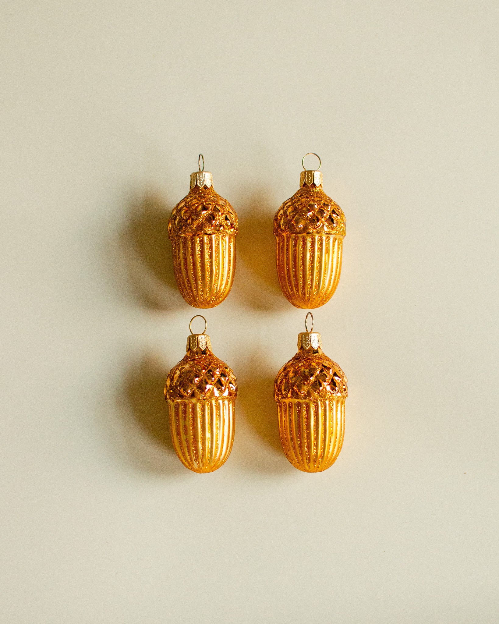 Acorn Ornament set of 4
