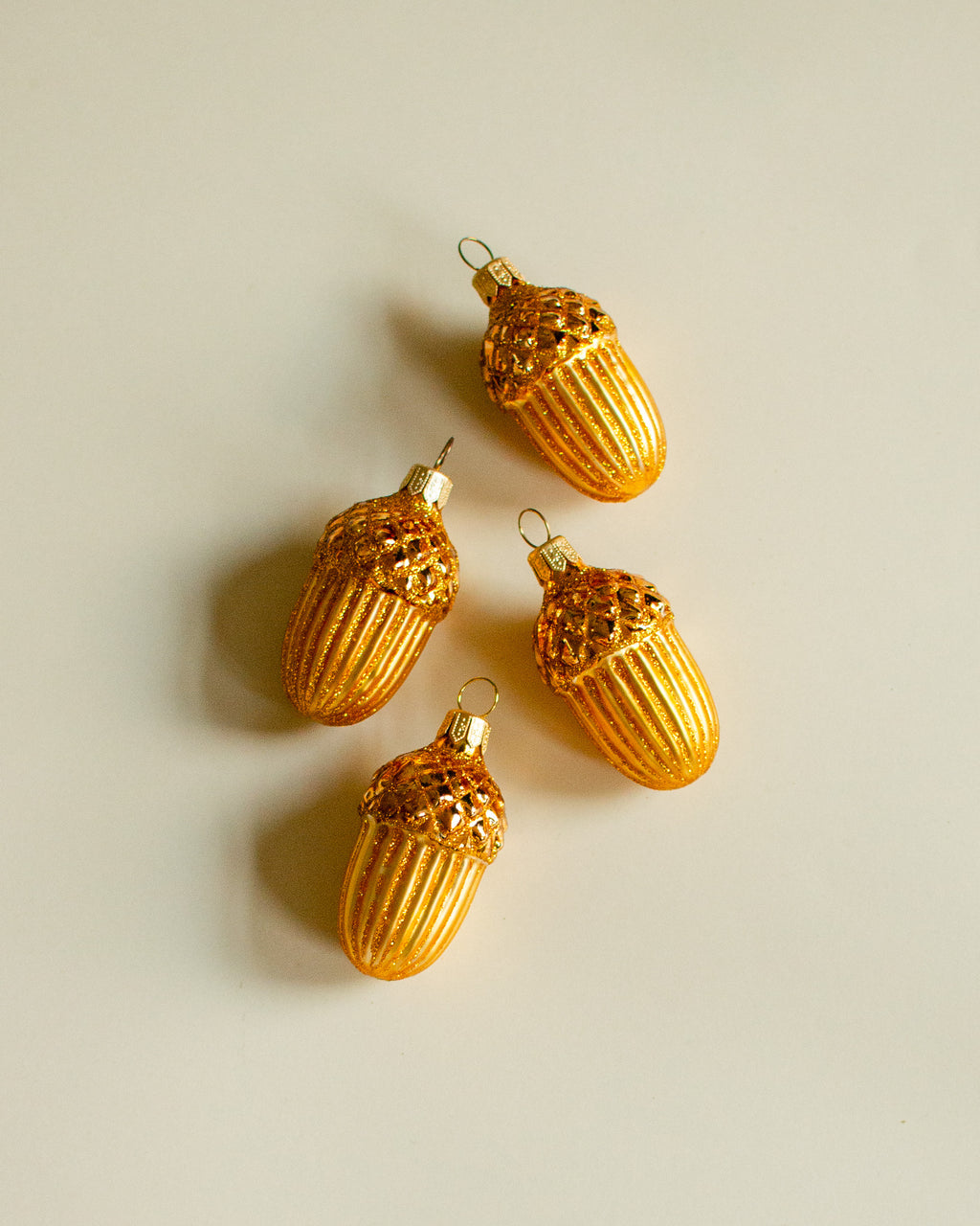 Acorn Ornament set of 4