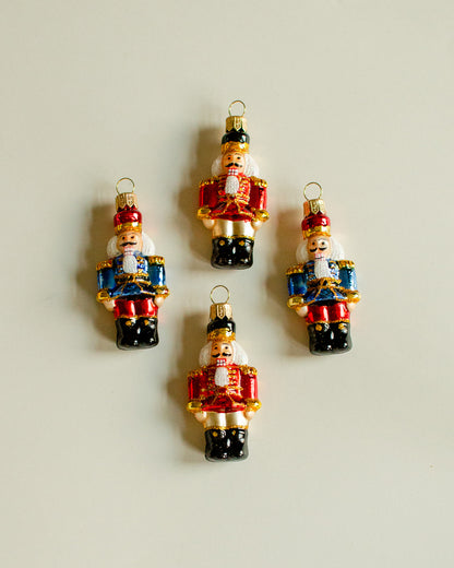 Mini Nutcracker Ornament set of 4