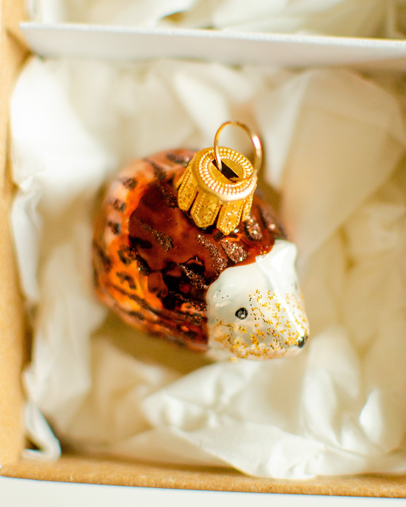 Hedgehoge Ornament set of 4