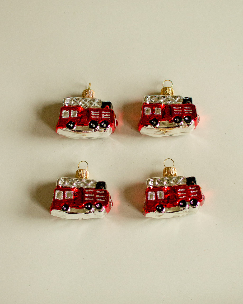 Red Fire Truck Ornament