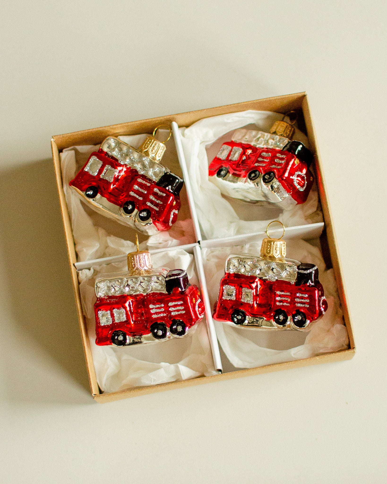 Red Fire Truck Ornament