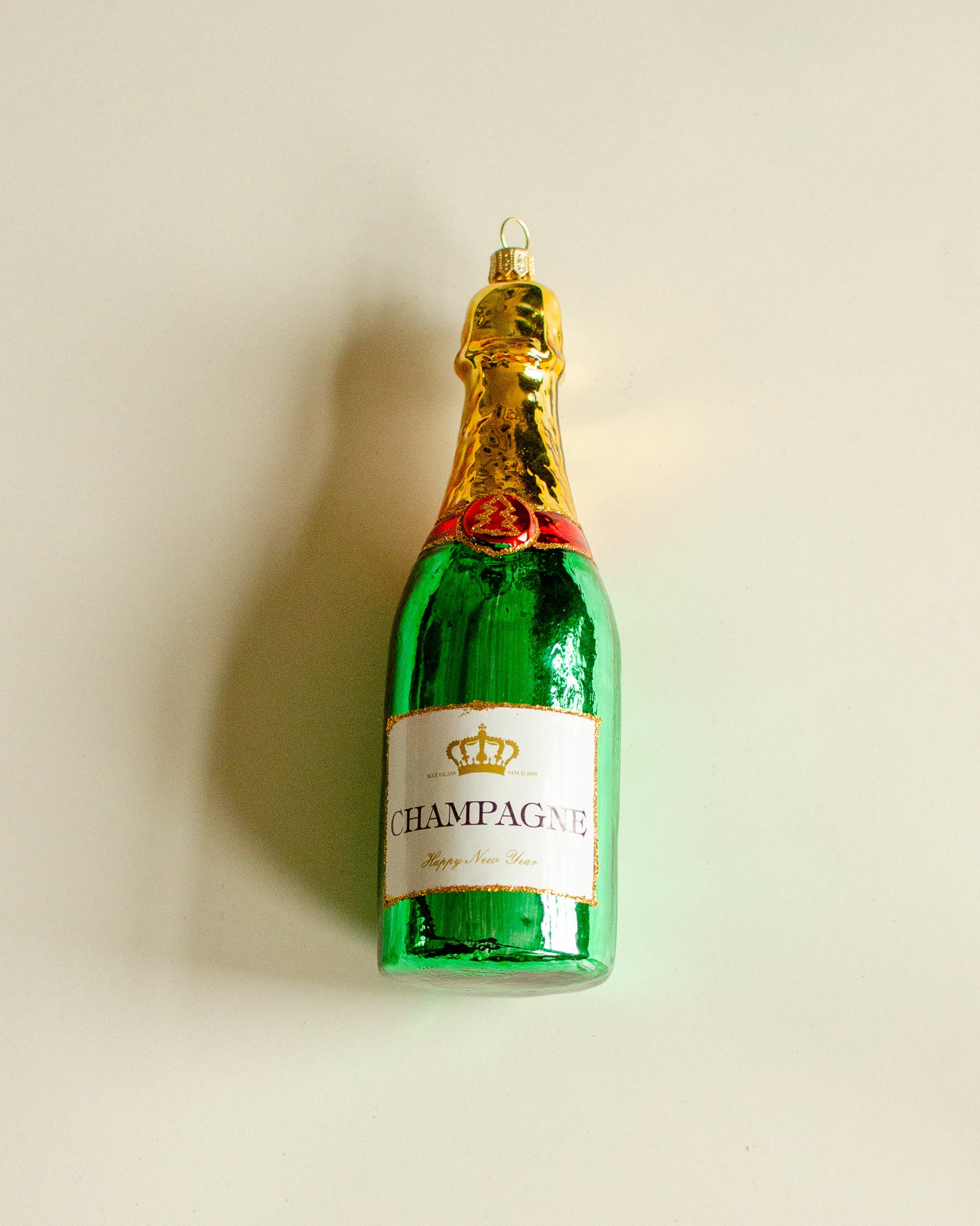 Large Champagne Bottle Ornament