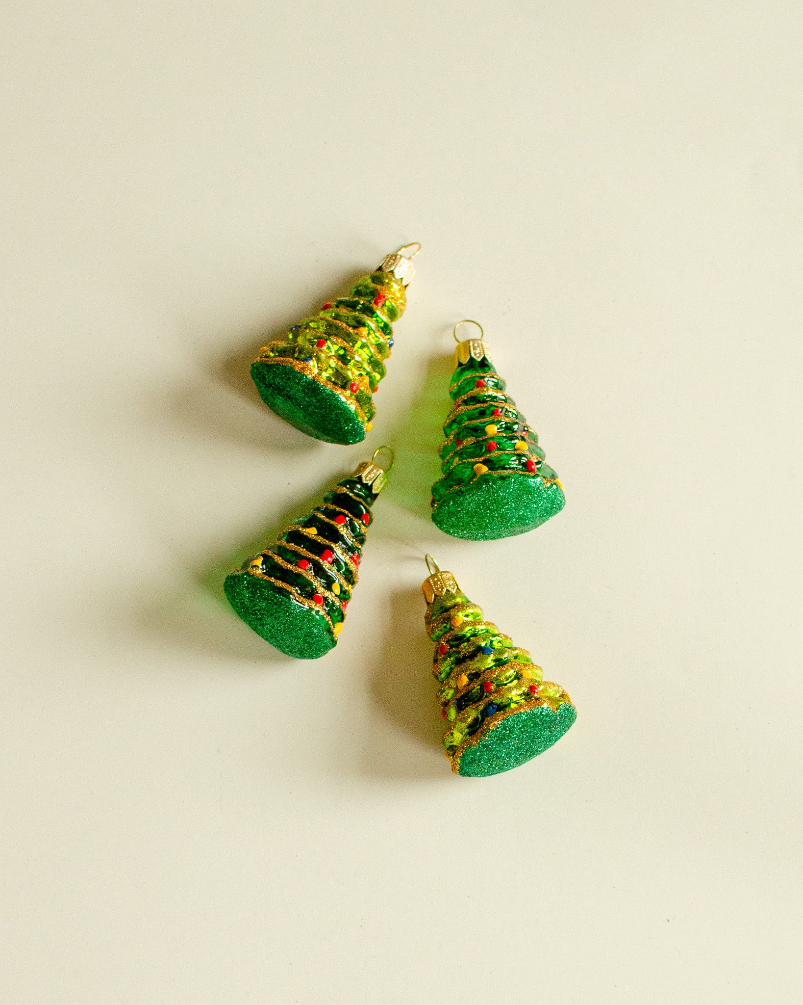Christmas Tree Ornament set of 4