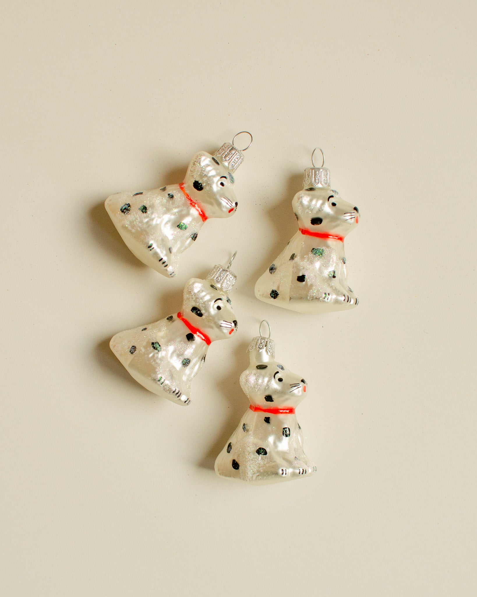 Dalmatier Ornament Set of 4