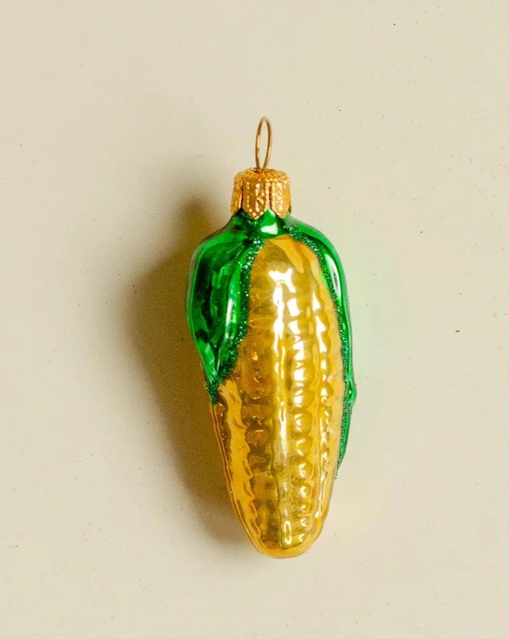 Corn Ornament Set of 4