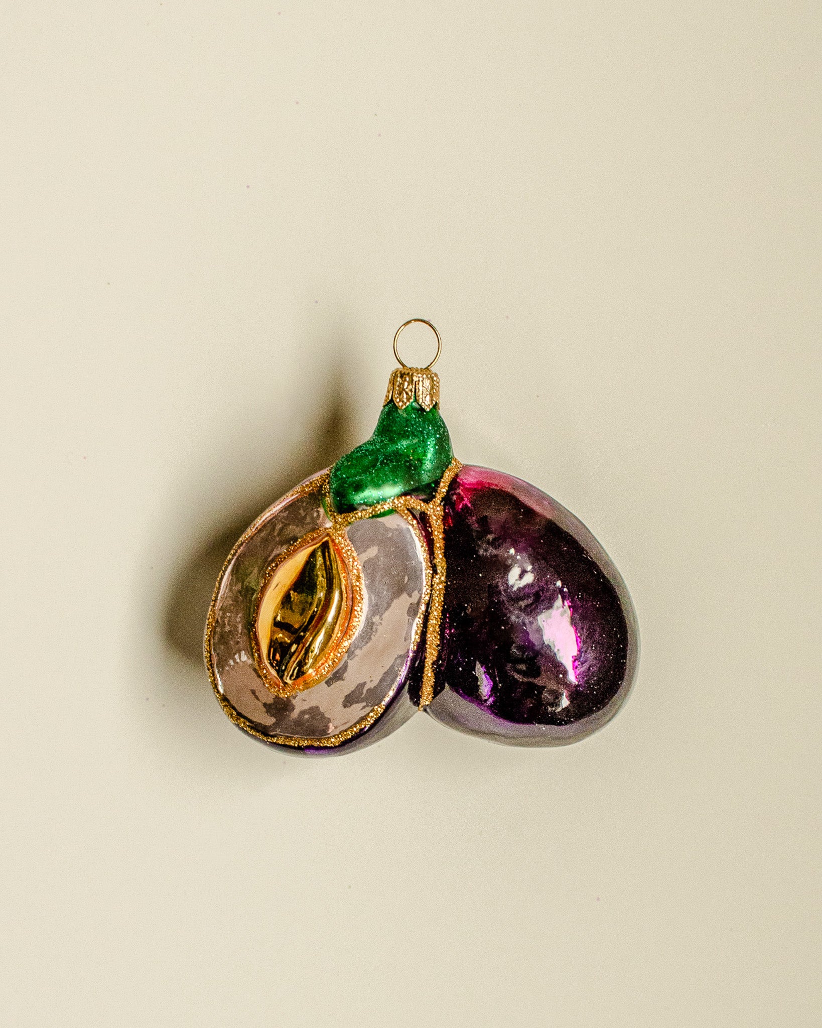 Plum Ornament