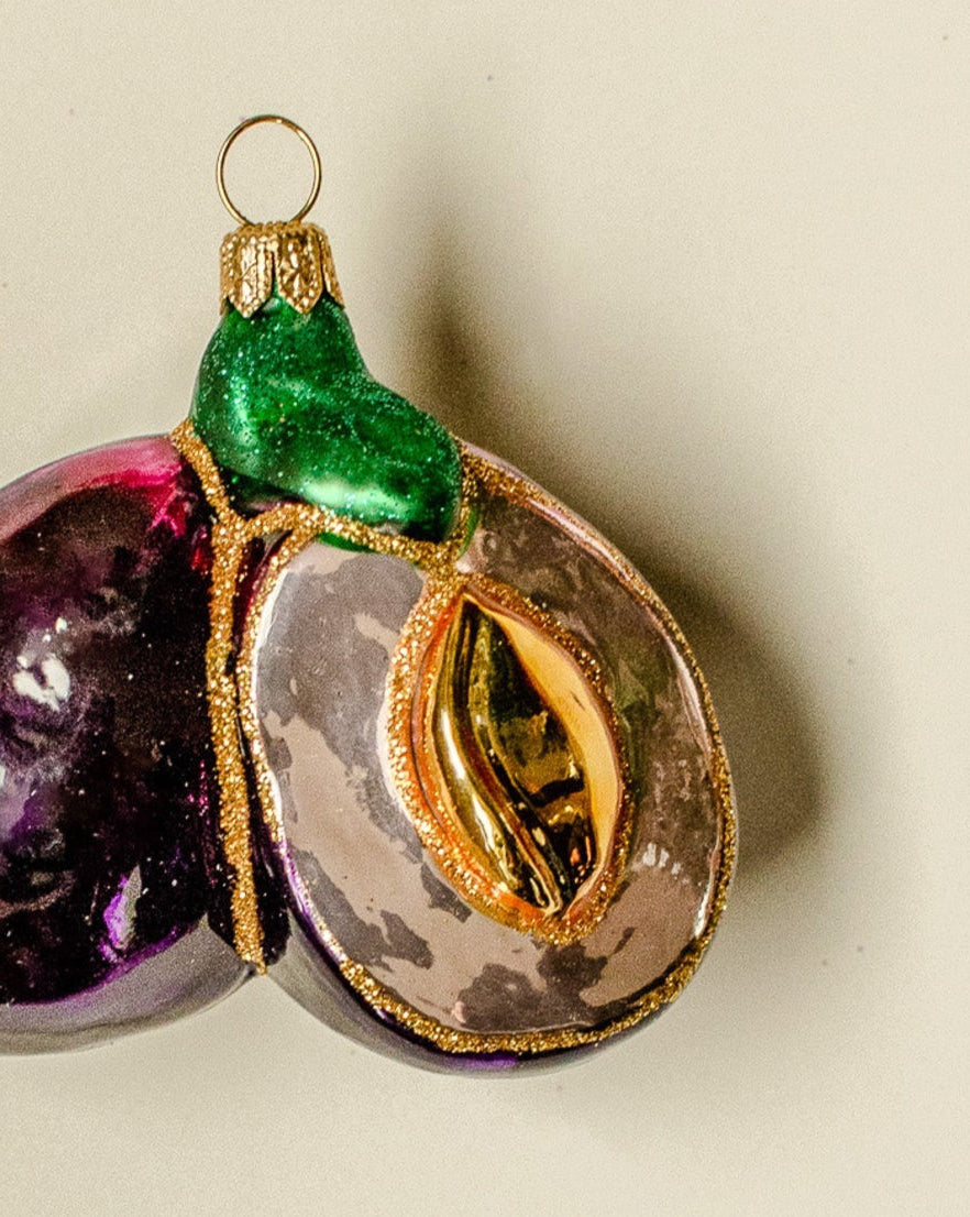 Plum Ornament Medium