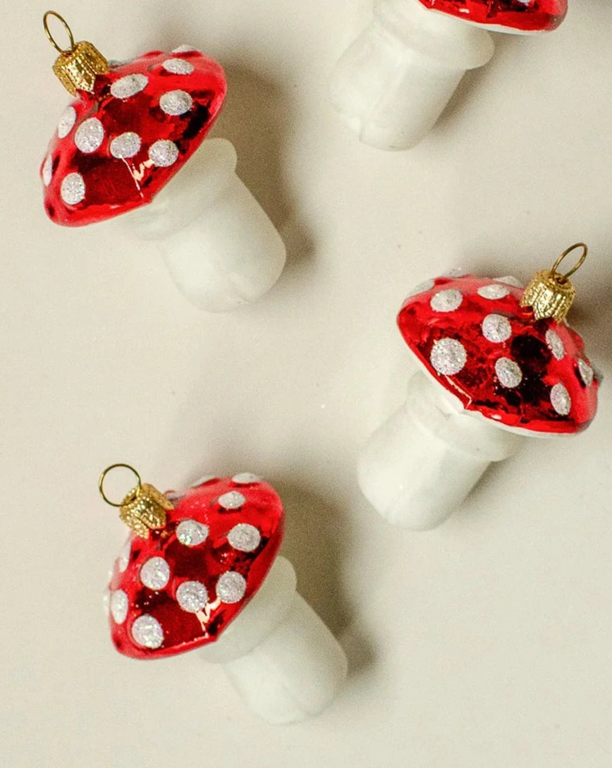 Mushroom Ornament Small