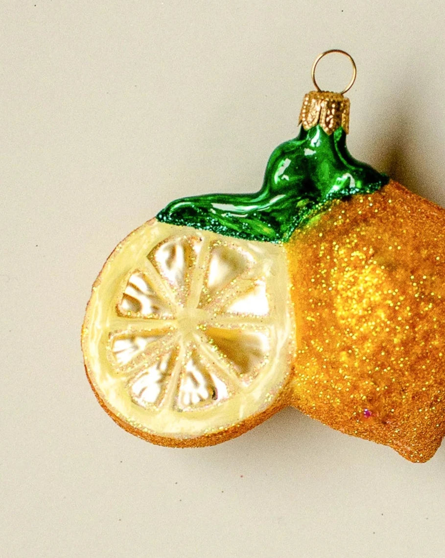 Lemon Ornament Medium