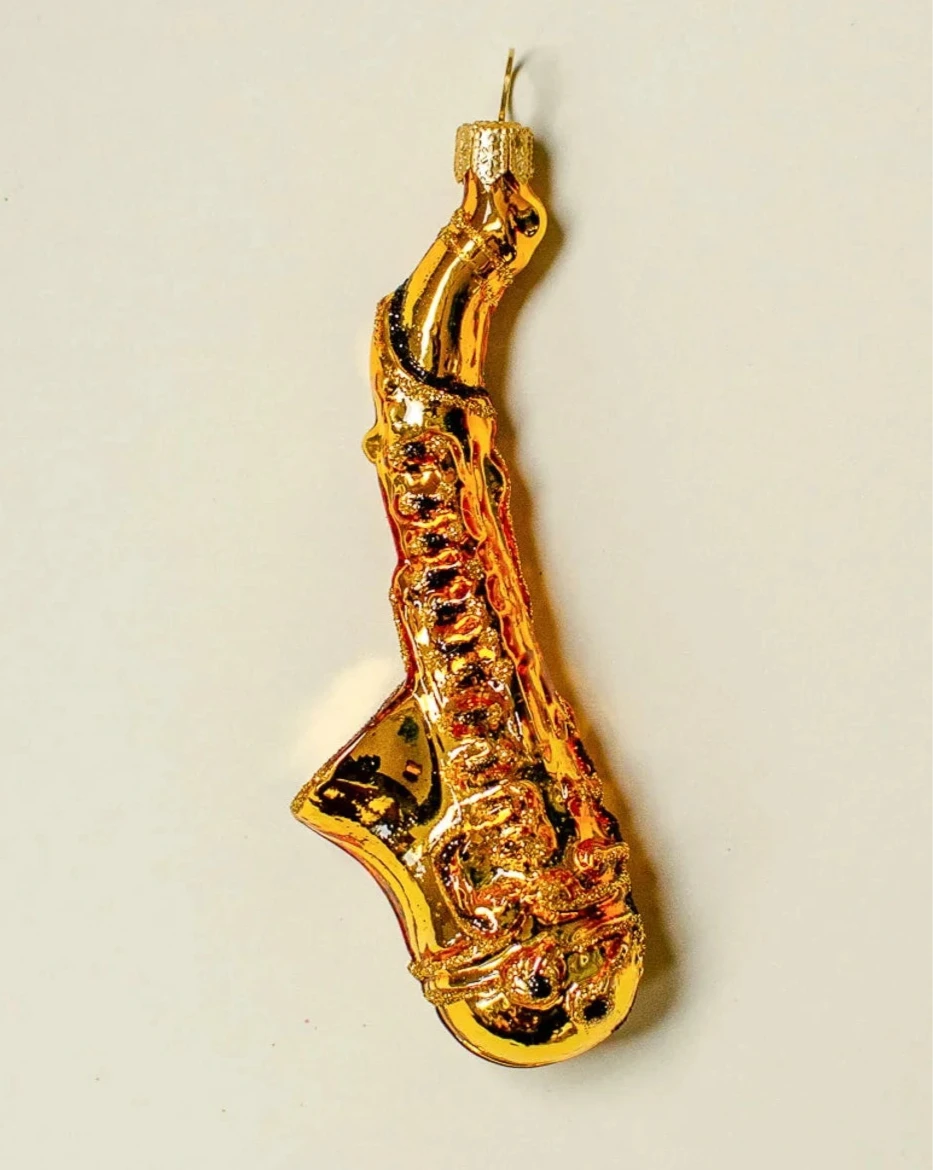 Saxophone Ornament Medium