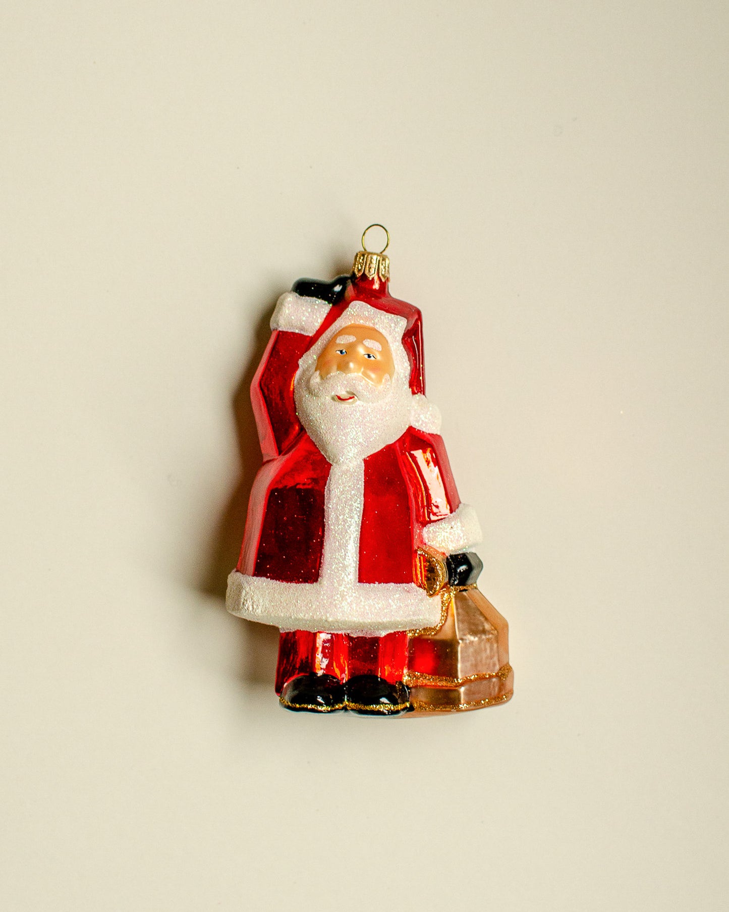 Santa with Gifts Ornaments