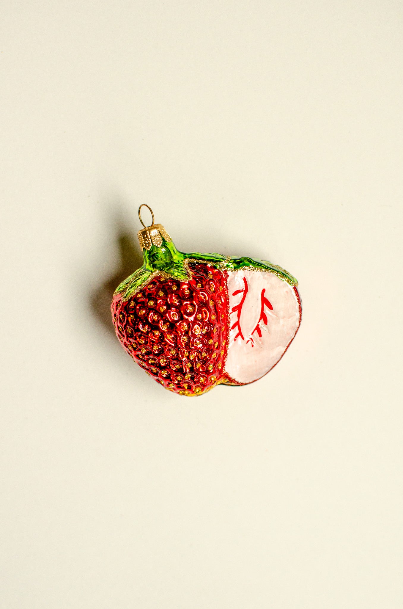 Strawberry Ornament Double