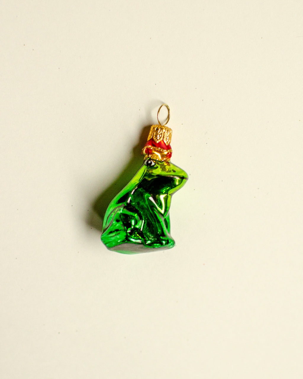 Frog King Ornament Small