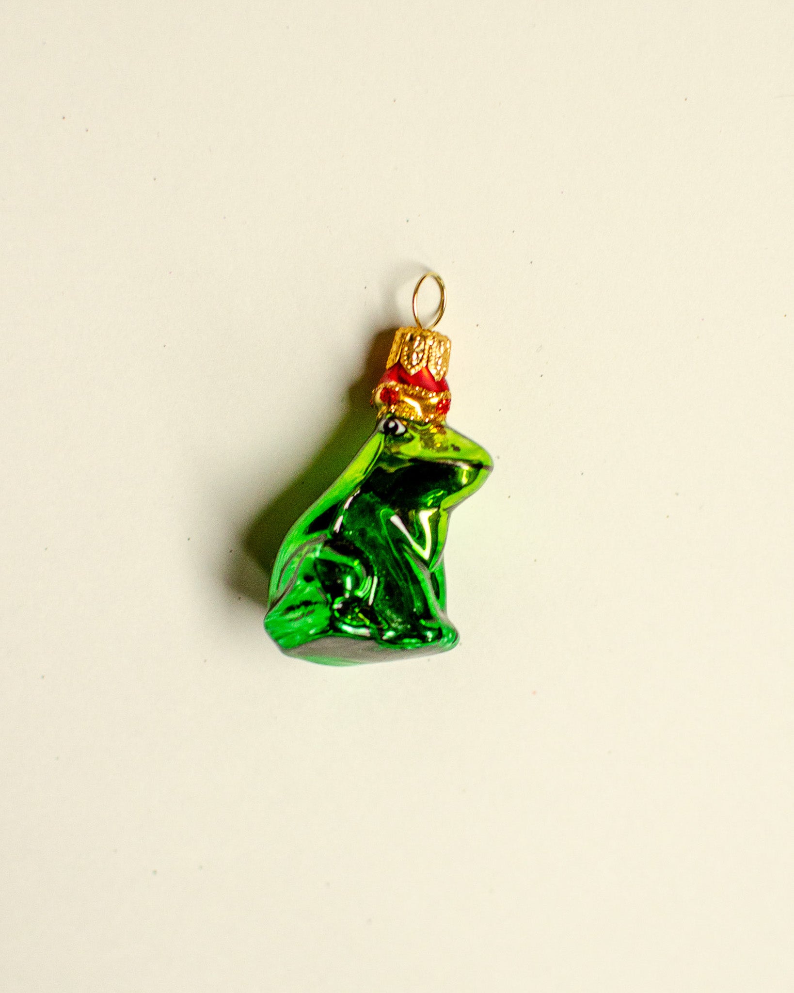 Frog King Ornament Small