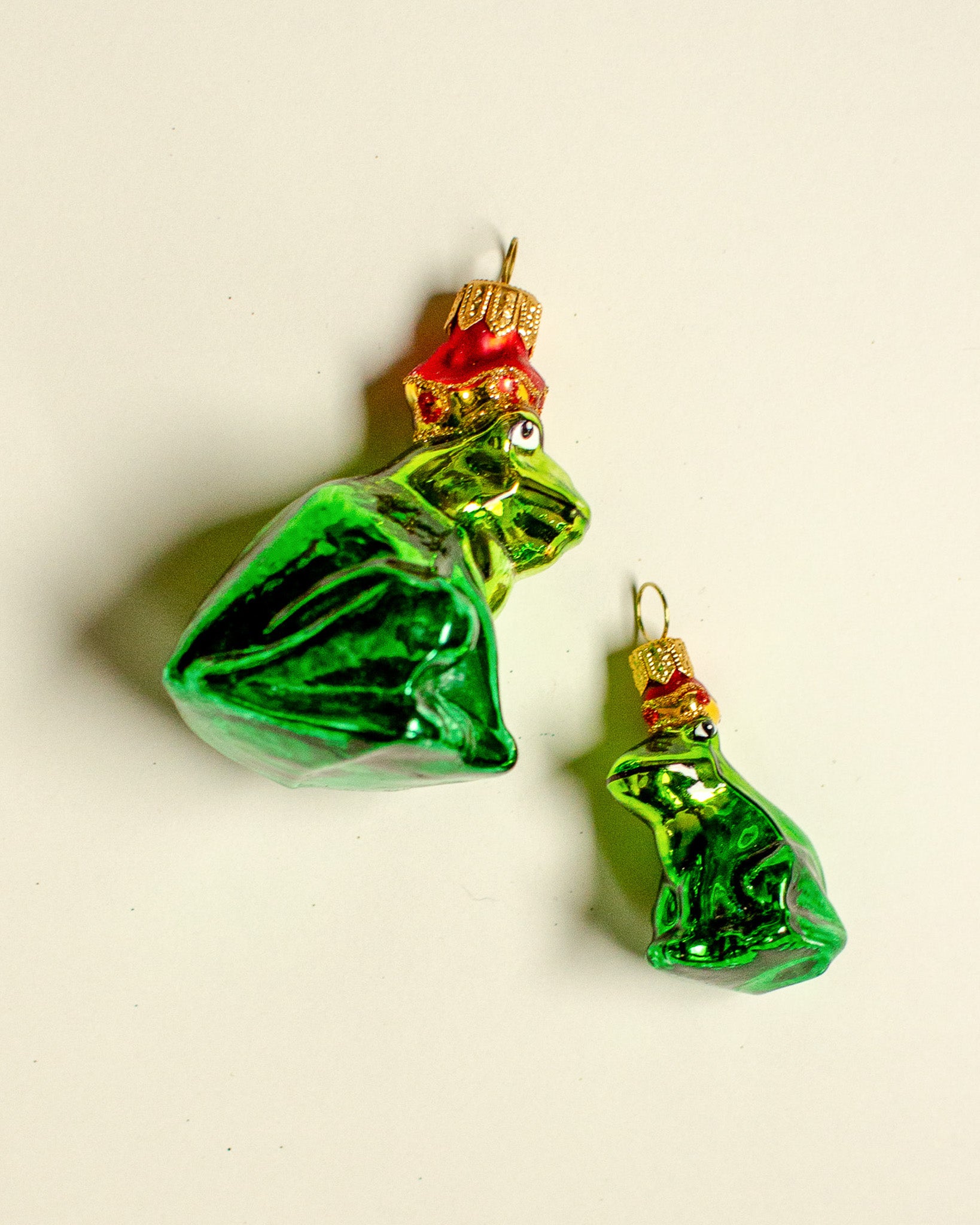 Frog King Ornament Large