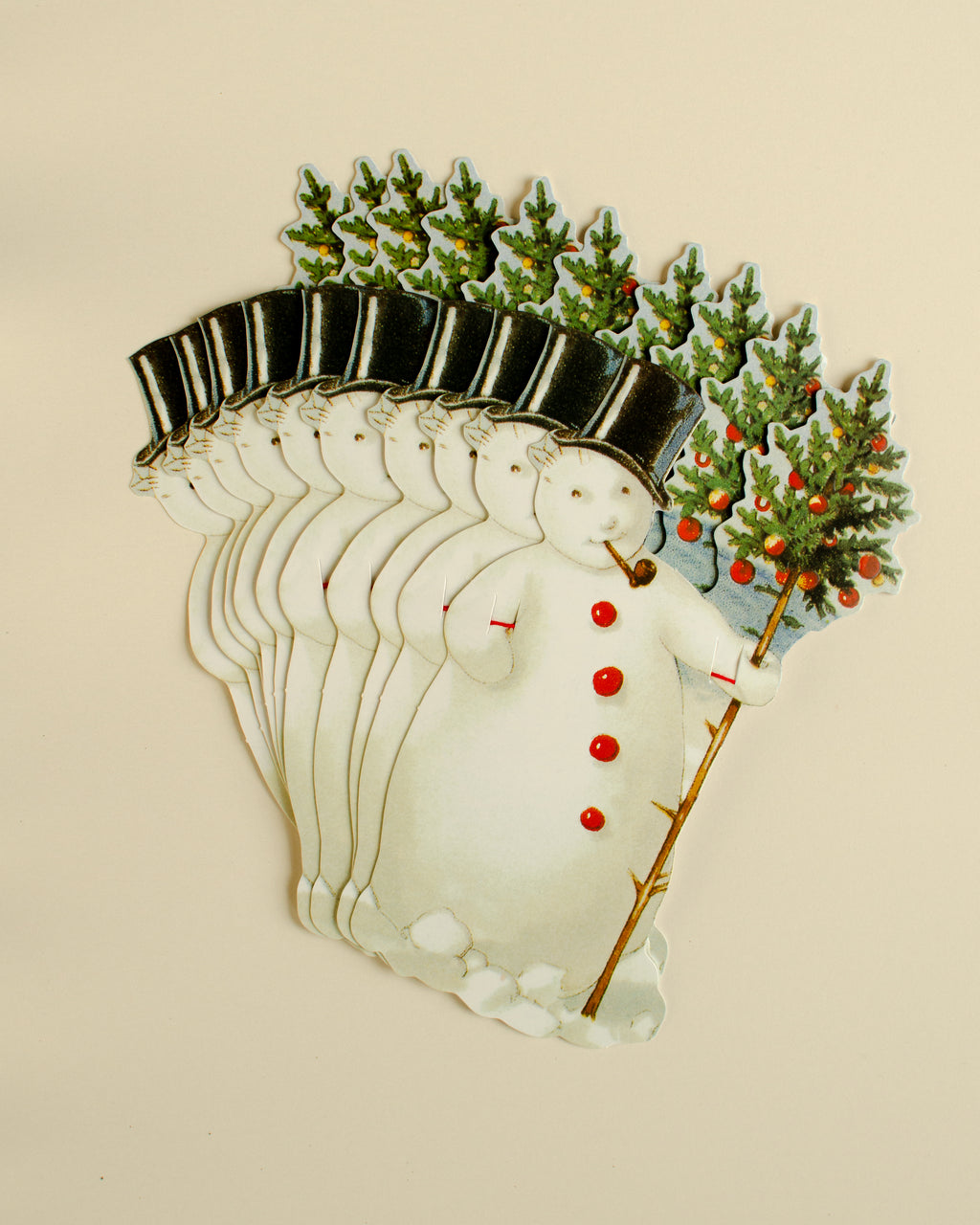 Snowman Guirlande Paper