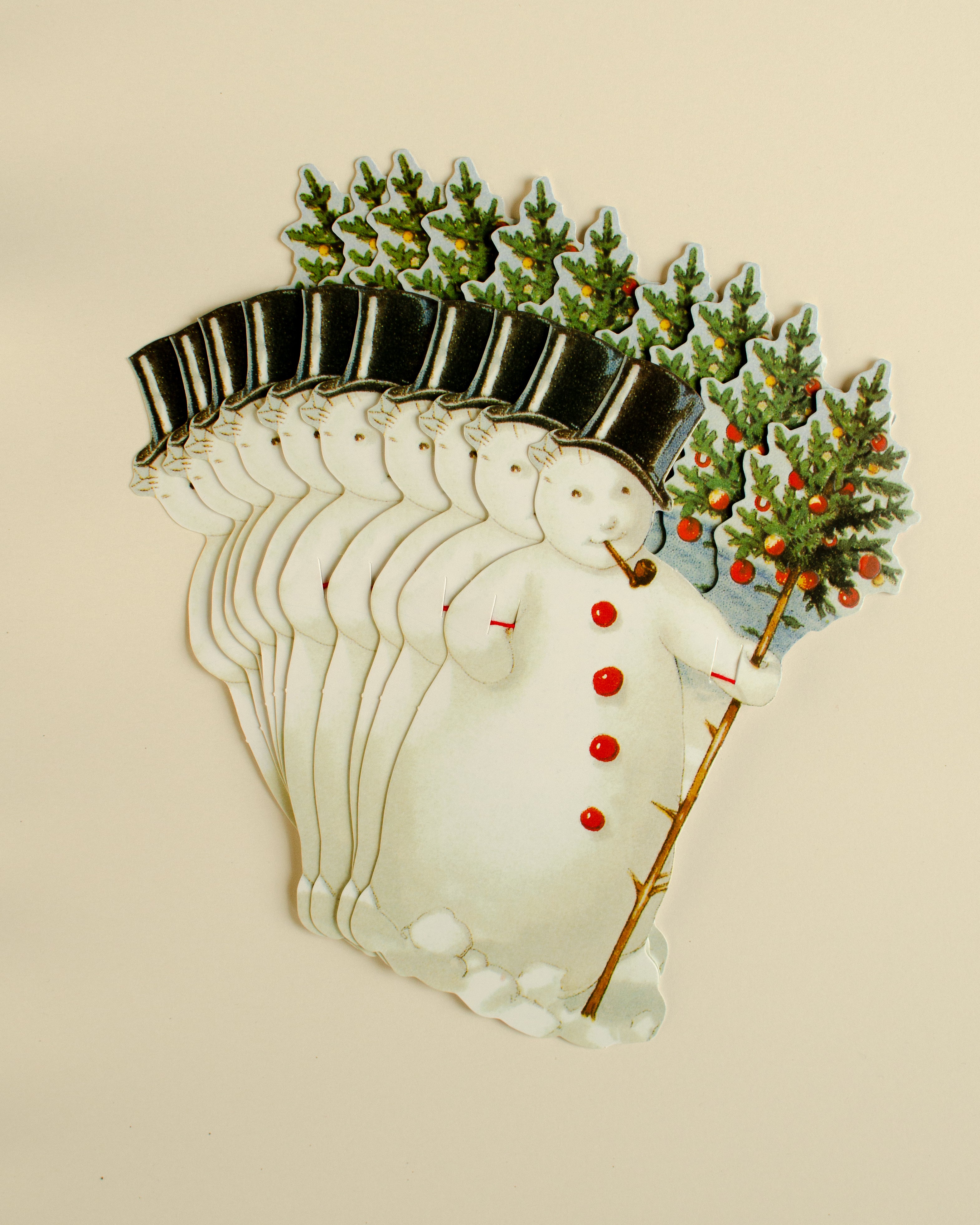 Snowman Guirlande Paper