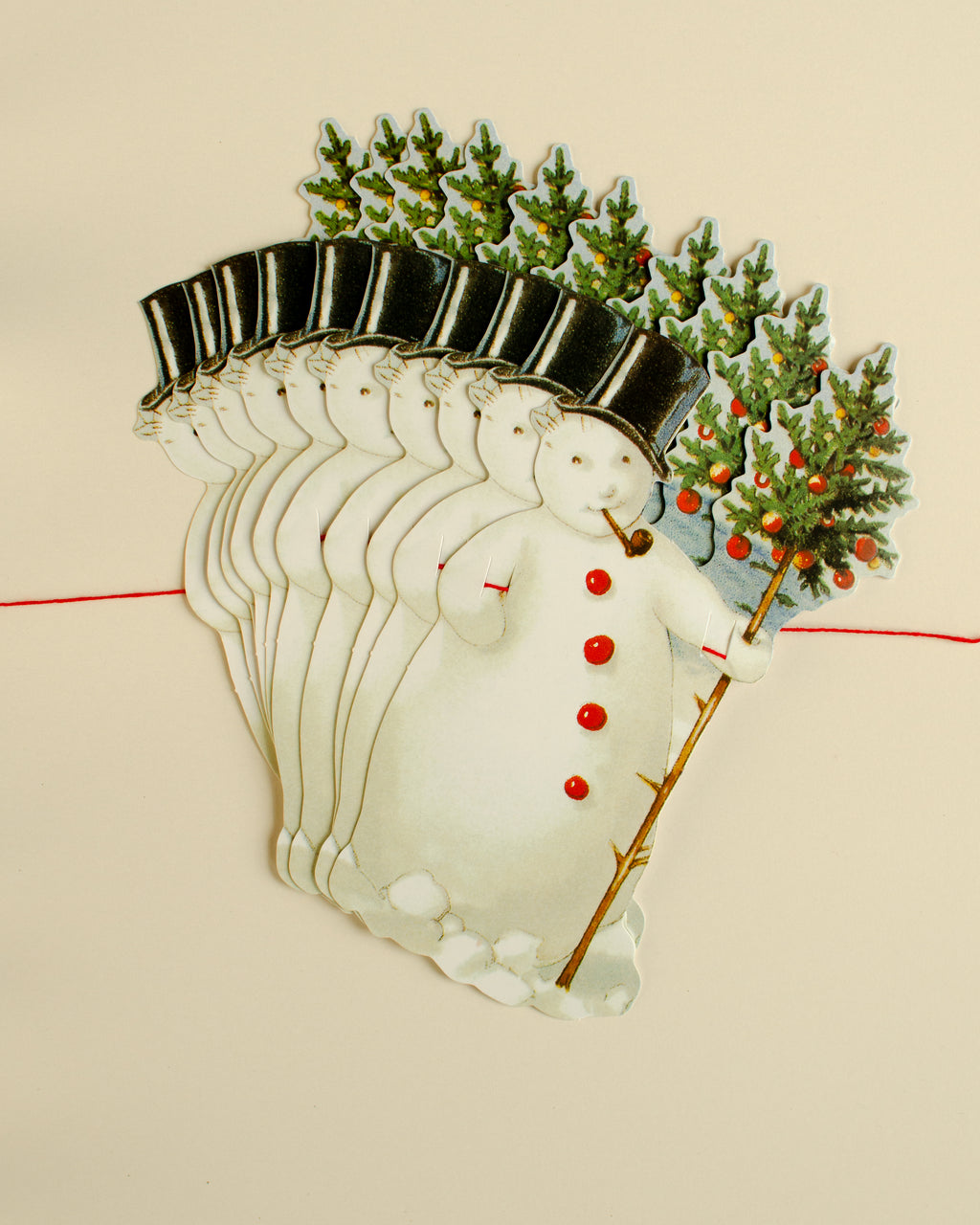 Snowman Guirlande Paper