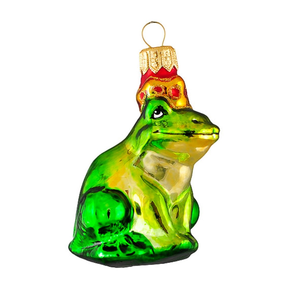 Frog King Ornament Large