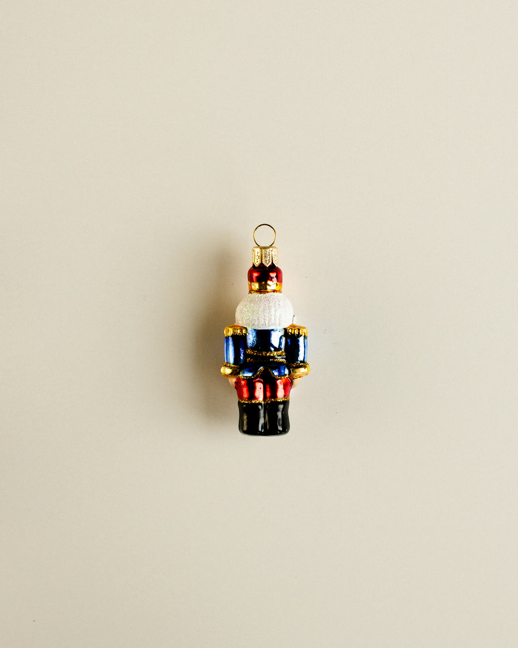 Nutcracker Ornament Blue Small
