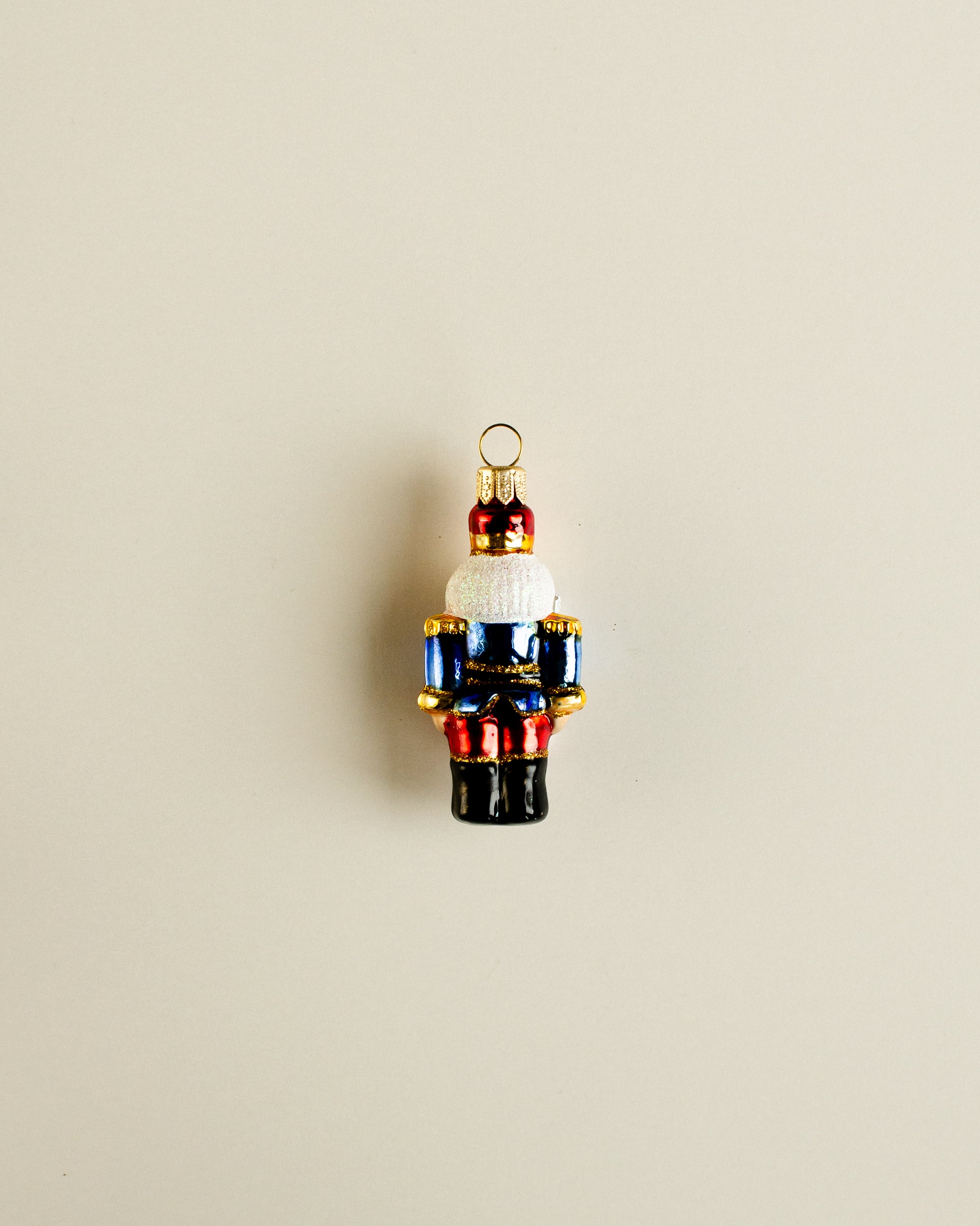 Nutcracker Ornament Blue Small