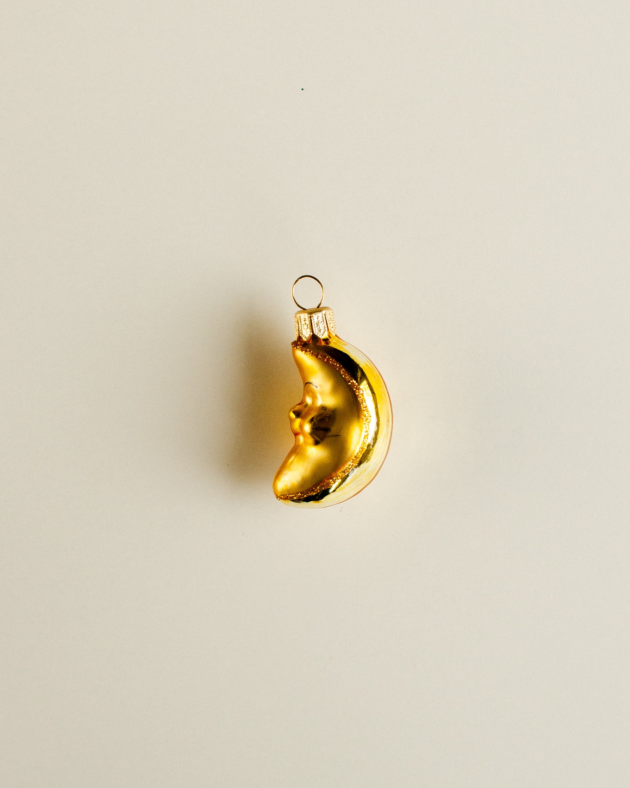 Moon Ornament Gold Small